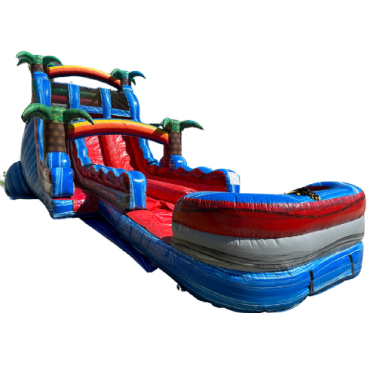 Baja Splash 20’ Dual-Lane Hybrid Waterslide