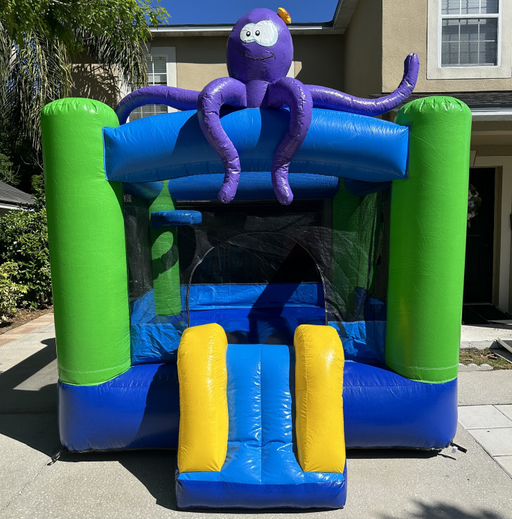 Lil Octopus Bounce House (Only Available as Add-On)