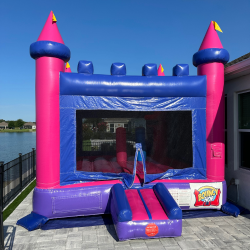 3c2 1739306486 Cotton Candy Castle Bounce House