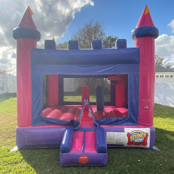 3c3 1739306487 Cotton Candy Castle Bounce House