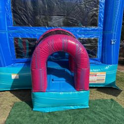 GummiEntrance 1738983258 Gummi Bear XL Bounce House with Double Slides and Splash Pad