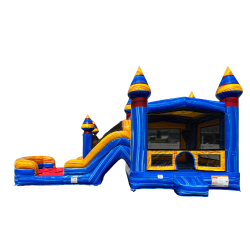 Melting Arctic Bounce House with Double Slides and Inflated 