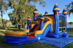 a2 1739068139 Melting Arctic Bounce House with Double Slides and Inflated