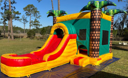 p2 1739417037 Paradise Splash Bounce House with Slide