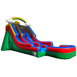 Sunny Slide Up 18’ Dual-Lane Waterslide (Wet or Dry)