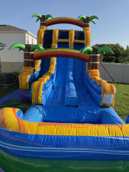 IMG 2153 1747443741 Goombay 20' 2-Lane Hybrid Waterslide