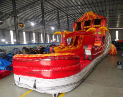 Tiki20Volcano20in20China2 1749503746 Tiki Volcano 20' Double Lane Waterslide